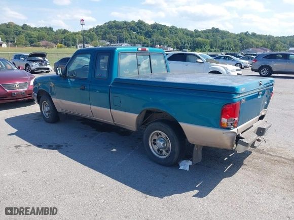 1996 Ford Ranger XL with VIN 1FTCR14U2TPB41329, listed as a IAAI auction lot 40135988 with 119,381 mi miles. Bid and sale history available at carsss.com. Image 3.