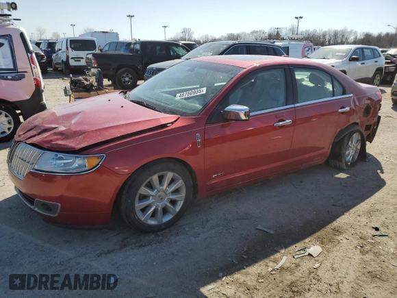 2011 Lincoln MKZ Hybrid with VIN 3LNDL2L39BR763465, listed as a Copart auction lot 48750935 with 265,675 mi miles and Salvage Title. Bid and sale history available at carsss.com. Image 1.