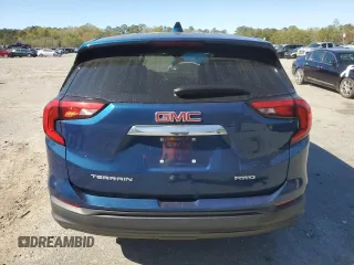 2020 GMC Terrain SLE z VIN 3GKALTEV2LL196083, wystawiony jako Copart lot #49717925 z przebiegiem 64 773 mil mil oraz Szkody całkowita. Historia ofert i sprzedaży dostępna na DreamBid. Obrazek 6.