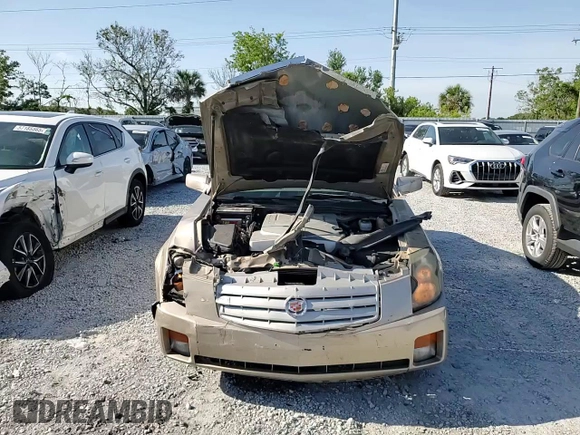 2006 Cadillac CTS with VIN 1G6DM57T660189008, listed as a Copart auction lot 57402805 with 159,606 mi miles and Salvage title. Bid and sale history available at DreamBid. Image 14.