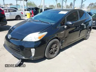 2013 Toyota Prius One with VIN JTDKN3DU6D0338436, listed as a IAAI auction lot 41881367 with 172,968 mi miles. Bid and sale history available at carsss.com. Image 21.