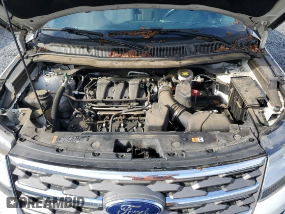 2018 Ford Explorer with VIN 1FM5K7B88JGC22186, listed as a Copart auction lot 56901015 with 84,576 mi miles and Salvage title. Bid and sale history available at DreamBid. Image 12.