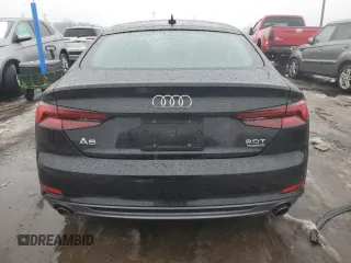 2018 Audi A5 Sportback Premium Plus with VIN WAUENCF57JA098481, listed as a Copart auction lot 38524434 with 49,740 mi miles. Bid and sale history available at carsss.com. Image 6.