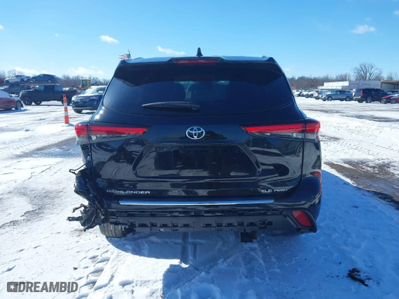 2023 Toyota Highlander L with VIN 5TDKDRBH8PS042797, listed as a IAAI auction lot 41599048 with 26,430 mi miles. Bid and sale history available at carsss.com. Image 17.