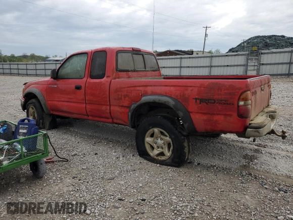 2002 Toyota Tacoma z VIN 5TEWN72N32Z037902, wystawiony jako Copart lot #52958925 z przebiegiem Nie podano mil oraz Szkoda całkowita • Salvage title. Historia ofert i sprzedaży dostępna na DreamBid. Obrazek 2.