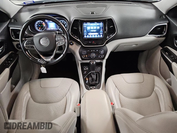 2020 Jeep Cherokee Limited with VIN 1C4PJMDX6LD646697, listed as a Copart auction lot 53968845 with 78,649 mi miles and Clean Title. Bid and sale history available at DreamBid. Image 8.