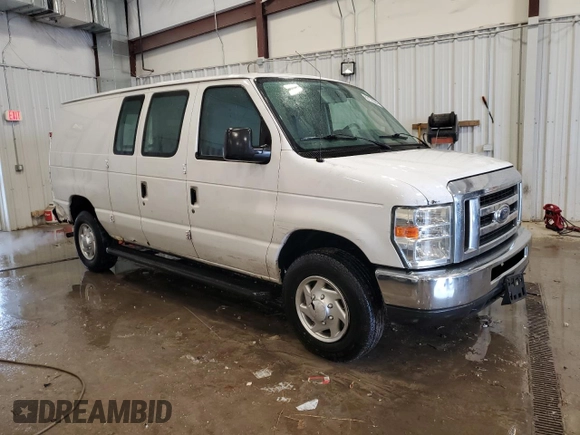 2010 Ford Econoline Cargo Commercial with VIN 1FTNE2EW0ADA26771, listed as a Copart auction lot 86178584 with 221,493 mi miles and Non repairable. Bid and sale history available at DreamBid. Image 4.