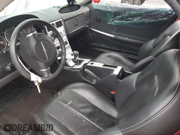 2006 Chrysler Crossfire with VIN 1C3AN55L16X069497, listed as a Copart auction lot 86840374 with Not Provided miles and Salvage Title. Bid and sale history available at DreamBid. Image 8.