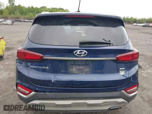 2019 Hyundai Santa Fe SE z VIN 5NMS2CAD3KH022518, wystawiony jako IAAI lot #42289725 z przebiegiem 102 547 mil mil oraz . Historia ofert i sprzedaży dostępna na DreamBid. Obrazek 16.