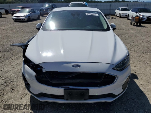 2020 Ford Fusion SE with VIN 3FA6P0LU0LR154013, listed as a Copart auction lot 54933055 with 122,197 mi miles and Salvage title. Bid and sale history available at DreamBid. Image 5.