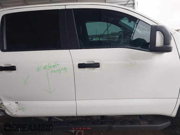 2024 Nissan Titan Pro-4X with VIN 1N6AA1EDXRN105077, listed as a IAAI auction lot 41545734 with 8,505 mi miles and . Bid and sale history available at DreamBid. Image 13.