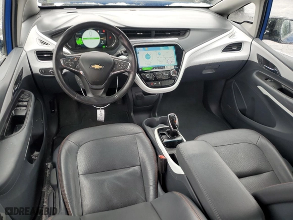 2021 Chevrolet Bolt EV Premier with VIN 1G1FZ6S06M4104841, listed as a Copart auction lot 41454225 with 58,207 mi miles and Salvage Title. Bid and sale history available at carsss.com. Image 8.