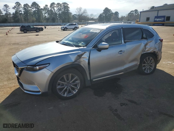 2020 Mazda CX-9 Grand Touring with VIN JM3TCBDY2L0413050, listed as a Copart auction lot 88994965 with 0 mi miles and Salvage Title. Bid and sale history available at carsss.com. Image 1.