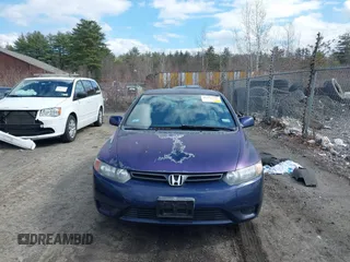 2007 Honda Civic Cpe LX with VIN 2HGFG12627H502786, listed as a IAAI auction lot 41875135 with 137,039 mi miles. Bid and sale history available at carsss.com. Image 12.