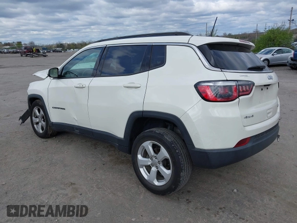 2017 Jeep Compass Latitude с VIN 3C4NJDBB3HT692391, выставлен на аукционе IAAI как лот 42048619 с пробегом 62 850 миль миль и . История ставок и продаж доступна на DreamBid. Изображение 3.