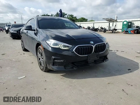 2021 BMW 2 Series 228i xDrive with VIN WBA73AK08M7H60909, listed as a Copart auction lot 59576345 with 46,602 mi miles and Salvage title. Bid and sale history available at DreamBid. Image 13.