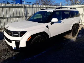 2025 Hyundai Santa Fe Calligraphy with VIN 5NMP5DGL6SH080947, listed as a Copart auction lot 82388244 with 1,413 mi miles and Salvage Title. Bid and sale history available at carsss.com. Image 1.