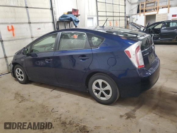 2014 Toyota Prius Four with VIN JTDKN3DU4E1751449, listed as a Copart auction lot 51765255 with 235,629 mi miles and Salvage Title. Bid and sale history available at carsss.com. Image 2.