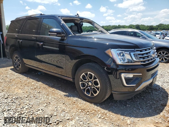 2018 Ford Expedition Limited with VIN 1FMJU1KTXJEA60213, listed as a Copart auction lot 55726335 with 124,852 mi miles and Salvage title. Bid and sale history available at DreamBid. Image 4.
