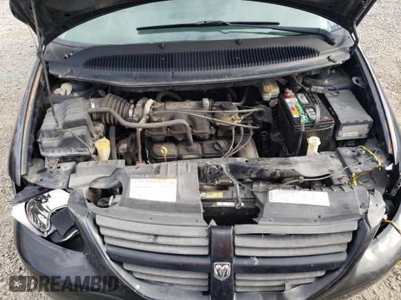 2006 Dodge Caravan SXT with VIN 1D4GP45R46B738943, listed as a Copart auction lot 70921874 with 0 mi miles and Salvage Title. Bid and sale history available at carsss.com. Image 12.