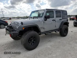 2018 Jeep Wrangler JK Unlimited Sport S with VIN 1C4BJWDG9JL860379, listed as a Copart auction lot 45628665 with 55,515 mi miles and Non Repairable. Bid and sale history available at carsss.com. Image 1.