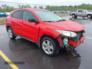 2016 Honda HR-V EX with VIN 3CZRU5H55GM721215, listed as a IAAI auction lot 41971610 with 122,299 mi miles. Bid and sale history available at carsss.com. Image 1.