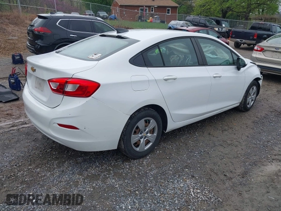 2018 Chevrolet Cruze LS with VIN 1G1BC5SM2J7244781, listed as a IAAI auction lot 41968179 with 80,276 mi miles and . Bid and sale history available at DreamBid. Image 4.