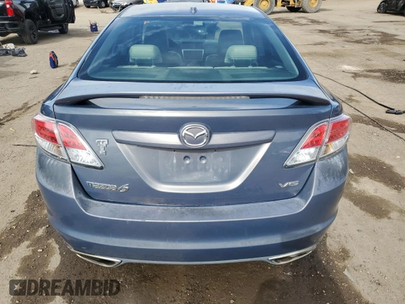 2010 Mazda 6 S Grand Touring with VIN 1YVHZ8CB6A5M38461, listed as a Copart auction lot 45760935 with 207,256 mi miles and Salvage Title. Bid and sale history available at DreamBid. Image 6.