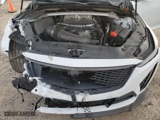 2022 Cadillac CT5-V Blackwing with VIN 1G6D35R64N0810674, listed as a Copart auction lot 88700835 with 25,780 mi miles and Salvage Title. Bid and sale history available at carsss.com. Image 12.