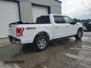 2015 Ford F-150 XLT with VIN 1FTEW1EPXFKD35425, listed as a Copart auction lot 56944155 with 137,610 mi miles and Salvage title. Bid and sale history available at DreamBid. Image 3.