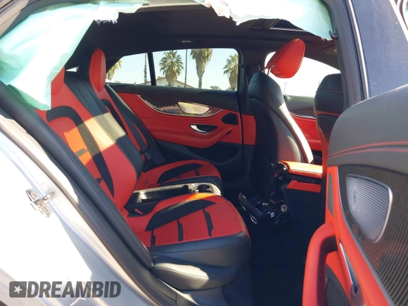 2020 Mercedes-Benz AMG GT 53 z VIN W1K7X6BB4LA032529, wystawiony jako IAAI lot #41401987 z przebiegiem 59 675 mil mil oraz . Historia ofert i sprzedaży dostępna na DreamBid. Obrazek 8.