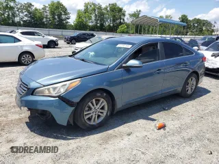 2015 Hyundai Sonata Eco z VIN 5NPE24AA5FH196964, wystawiony jako Copart lot #61355165 z przebiegiem 152 891 mil mil oraz Szkoda całkowita • Salvage title. Historia ofert i sprzedaży dostępna na DreamBid. Obrazek 1.