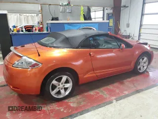 2008 Mitsubishi Eclipse GS with VIN 4A3AL25F58E024519, listed as a Copart auction lot 81687284 with 91,833 mi miles and Salvage Title. Bid and sale history available at carsss.com. Image 3.