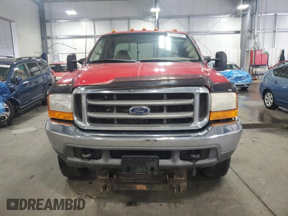 1999 Ford Super Duty F-250 XL with VIN 1FTNX21F1XEA88070, listed as a Copart auction lot 70012924 with 286,161 mi miles and Salvage Title. Bid and sale history available at carsss.com. Image 5.