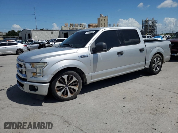 2015 Ford F-150 XL with VIN 1FTEW1CP6FKF21384, listed as a Copart auction lot 64250545 with 259,879 mi miles and Salvage title. Bid and sale history available at DreamBid. Image 1.