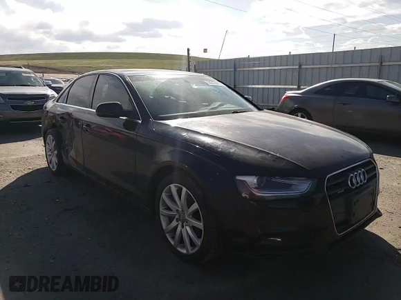 2013 Audi A4 Premium Plus with VIN WAUFFAFL6DN028231, listed as a Copart auction lot 53315575 with 101,561 mi miles and Salvage Title. Bid and sale history available at carsss.com. Image 11.