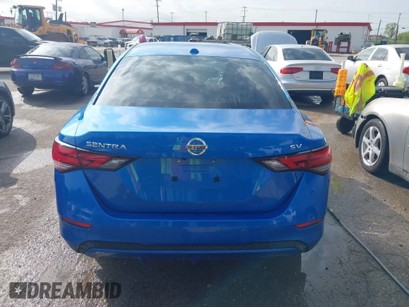 2023 Nissan Sentra SV with VIN 3N1AB8CV9PY241272, listed as a IAAI auction lot 41887305 with 68,280 mi miles. Bid and sale history available at carsss.com. Image 17.