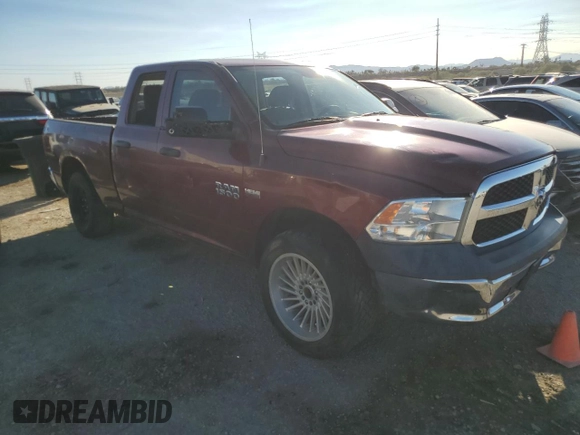 2017 Ram 1500 Tradesman with VIN 1C6RR7FTXHS654681, listed as a Copart auction lot 77529574 with 98,327 mi miles and Clean title. Bid and sale history available at DreamBid. Image 4.