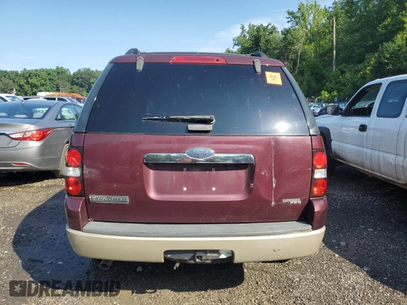 2007 Ford Explorer Eddie Bauer z VIN 1FMEU74E97UA48412, wystawiony jako Copart lot #64418085 z przebiegiem Nie podano mil oraz Szkoda całkowita • Salvage title. Historia ofert i sprzedaży dostępna na DreamBid. Obrazek 6.