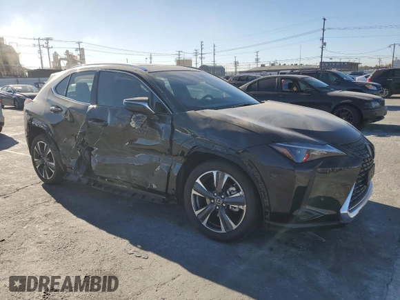 2024 Lexus UX with VIN JTHX6JBH4R2192156, listed as a Copart auction lot 84512994 with 3,320 mi miles and Salvage Title. Bid and sale history available at carsss.com. Image 4.
