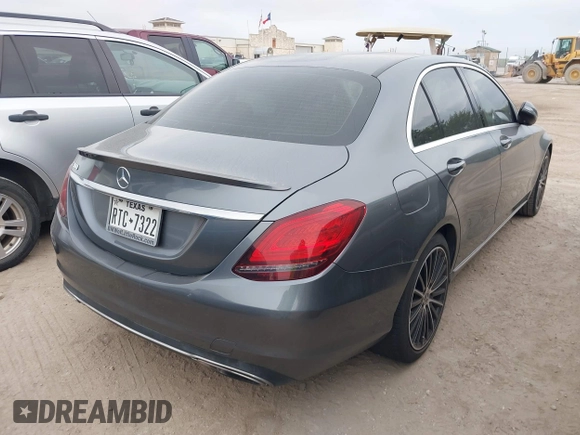 2019 Mercedes-Benz C 300 with VIN 55SWF8DB1KU309644, listed as a IAAI auction lot 41886116 with Not Provided miles and . Bid and sale history available at DreamBid. Image 4.