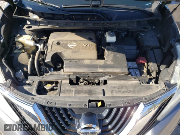 2018 Nissan Murano SV with VIN 5N1AZ2MG3JN174299, listed as a Copart auction lot 48531605 with 114,628 mi miles and Salvage Title. Bid and sale history available at carsss.com. Image 12.