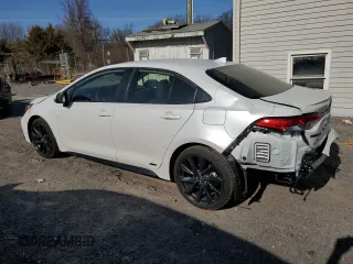 2025 Toyota Corolla Hybrid LE with VIN JTDBDMHE3S3017235, listed as a Copart auction lot 48109915 with 1,270 mi miles and Salvage Title. Bid and sale history available at carsss.com. Image 2.