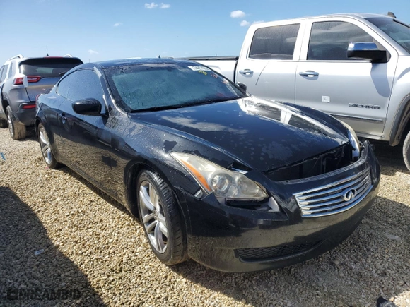 2009 Infiniti G37 Coupe Journey with VIN JNKCV64E39M603665, listed as a Copart auction lot 74777264 with 0 mi miles and Salvage Title. Bid and sale history available at carsss.com. Image 4.