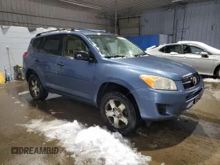 2011 Toyota RAV4 with VIN JTMJK4DV0B5102223, listed as a Copart auction lot 42000465 with 220,561 mi miles and Salvage Title. Bid and sale history available at carsss.com. Image 4.