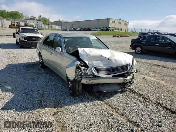 2001 Lexus LS 430 with VIN JTHBN30F810046417, listed as a Copart auction lot 52645575 with 213,865 mi miles and Salvage Title. Bid and sale history available at carsss.com. Image 11.