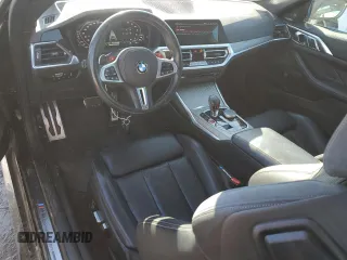 2022 BMW M4 Competition with VIN WBS33AZ04NCJ63648, listed as a Copart auction lot 45010665 with Not Provided miles and Salvage Title. Bid and sale history available at carsss.com. Image 8.