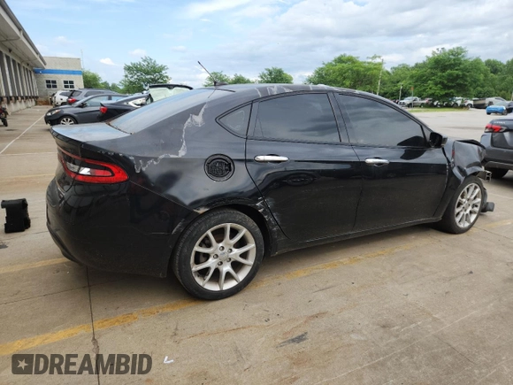 2013 Dodge Dart Limited with VIN 1C3CDFCH5DD327275, listed as a Copart auction lot 61666865 with 101,655 mi miles and Clean title. Bid and sale history available at DreamBid. Image 3.