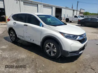 2018 Honda CR-V LX with VIN 2HKRW5H37JH425396, listed as a Copart auction lot 52912385 with 53,506 mi miles and Salvage Title. Bid and sale history available at carsss.com. Image 4.
