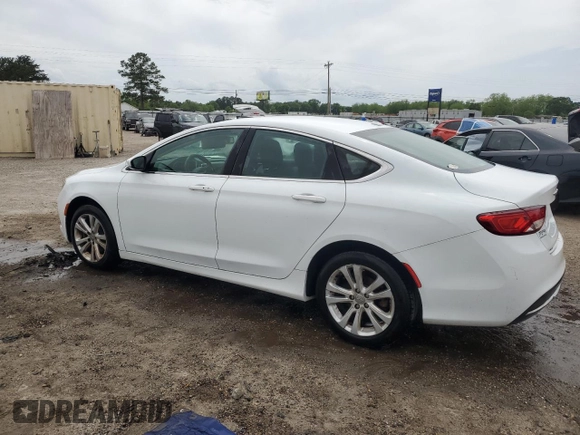 2016 Chrysler 200 Limited with VIN 1C3CCCAB6GN136401, listed as a Copart auction lot 53625445 with 172,133 mi miles and Clean Title. Bid and sale history available at carsss.com. Image 2.